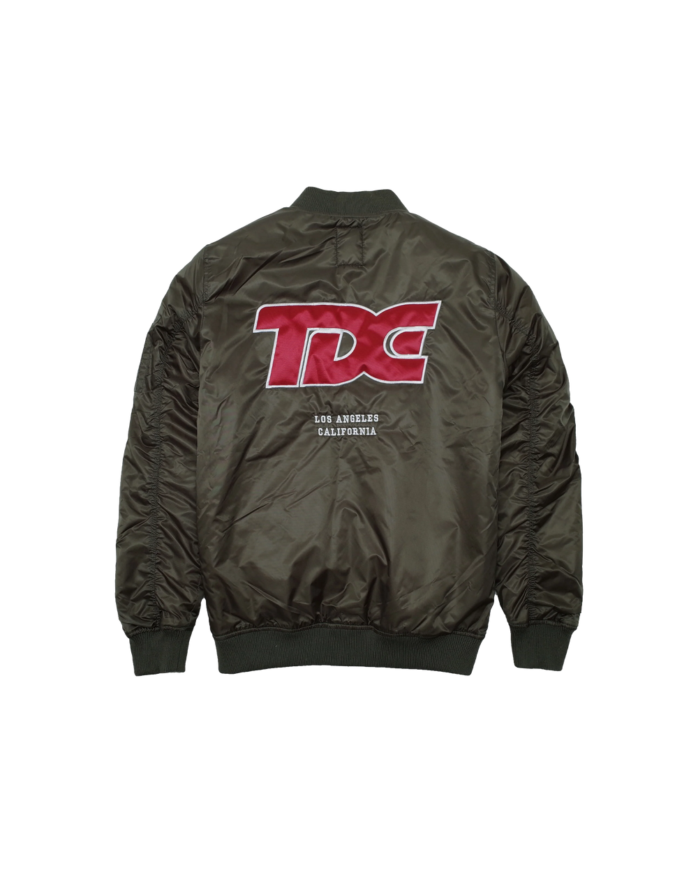 TDE New Classic Bomber Jacket (Olive)