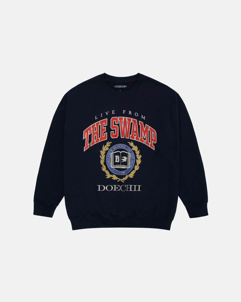 Doechii - Swamp University Crewneck (Navy)