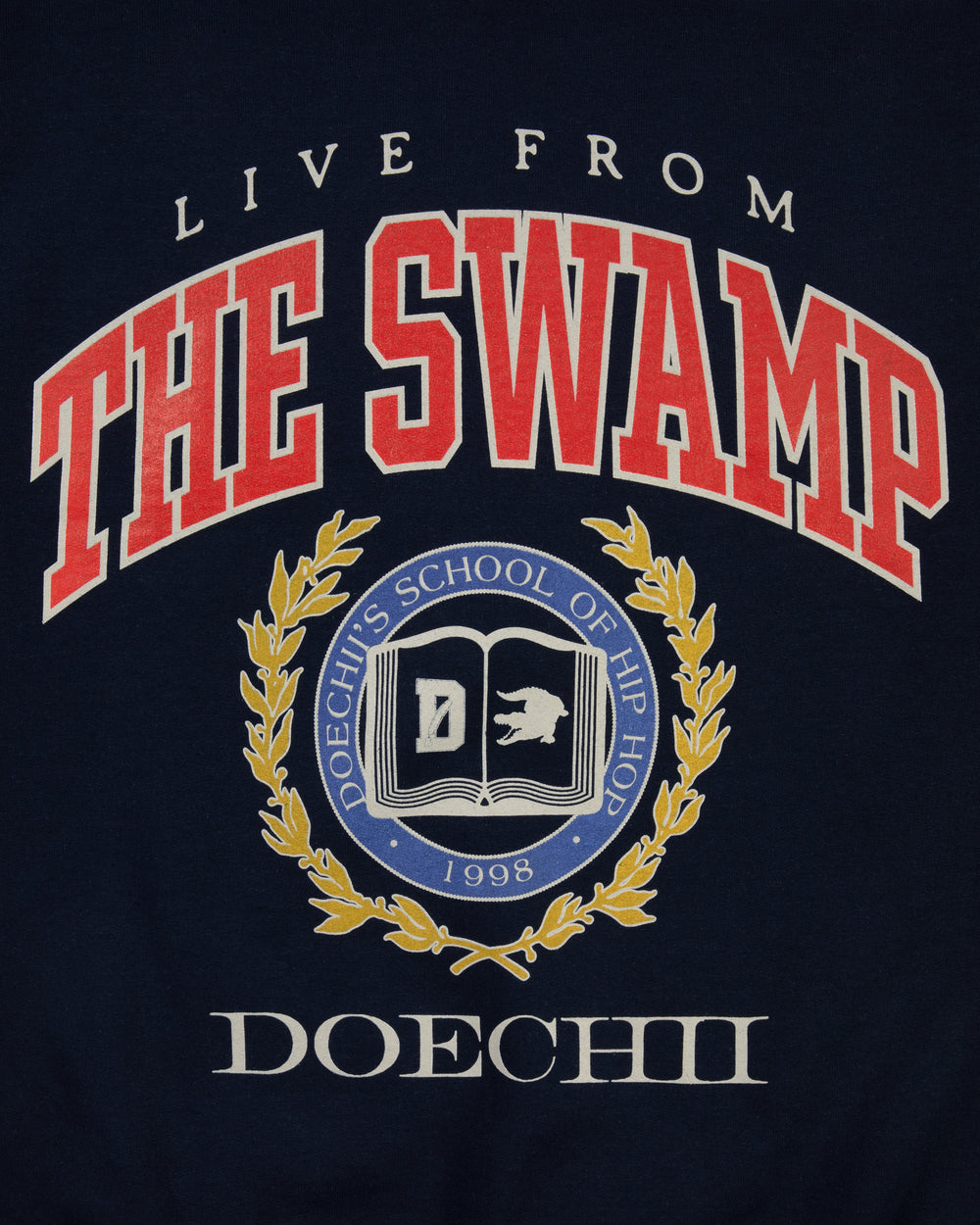 Doechii - Swamp University Crewneck (Navy)