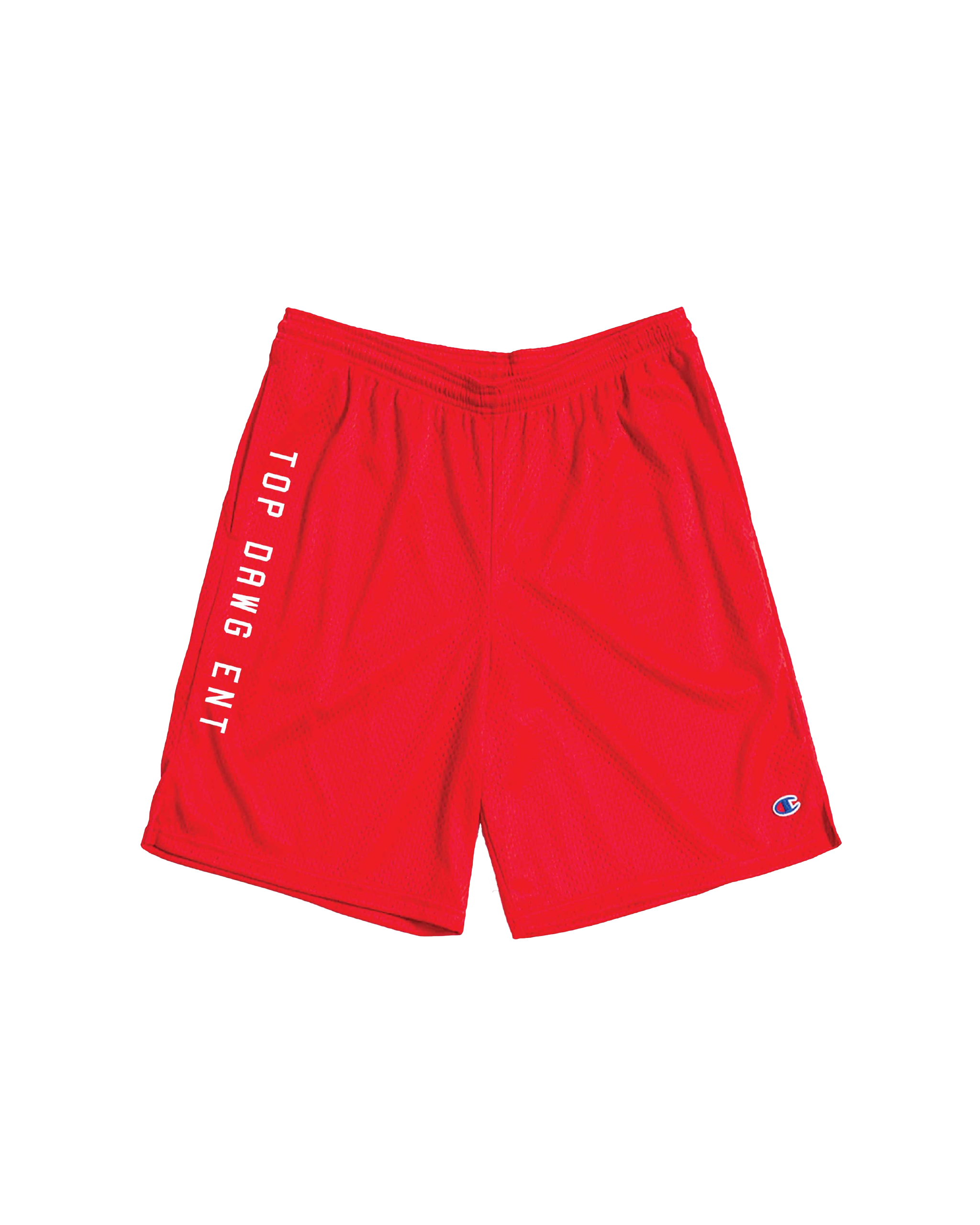 Red champion shorts on sale