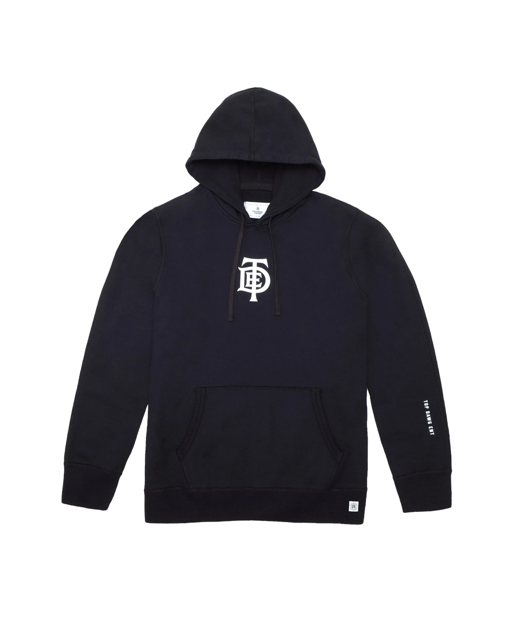 Reigning Champ x TDE Hoodie (Midweight Terry) (Black)