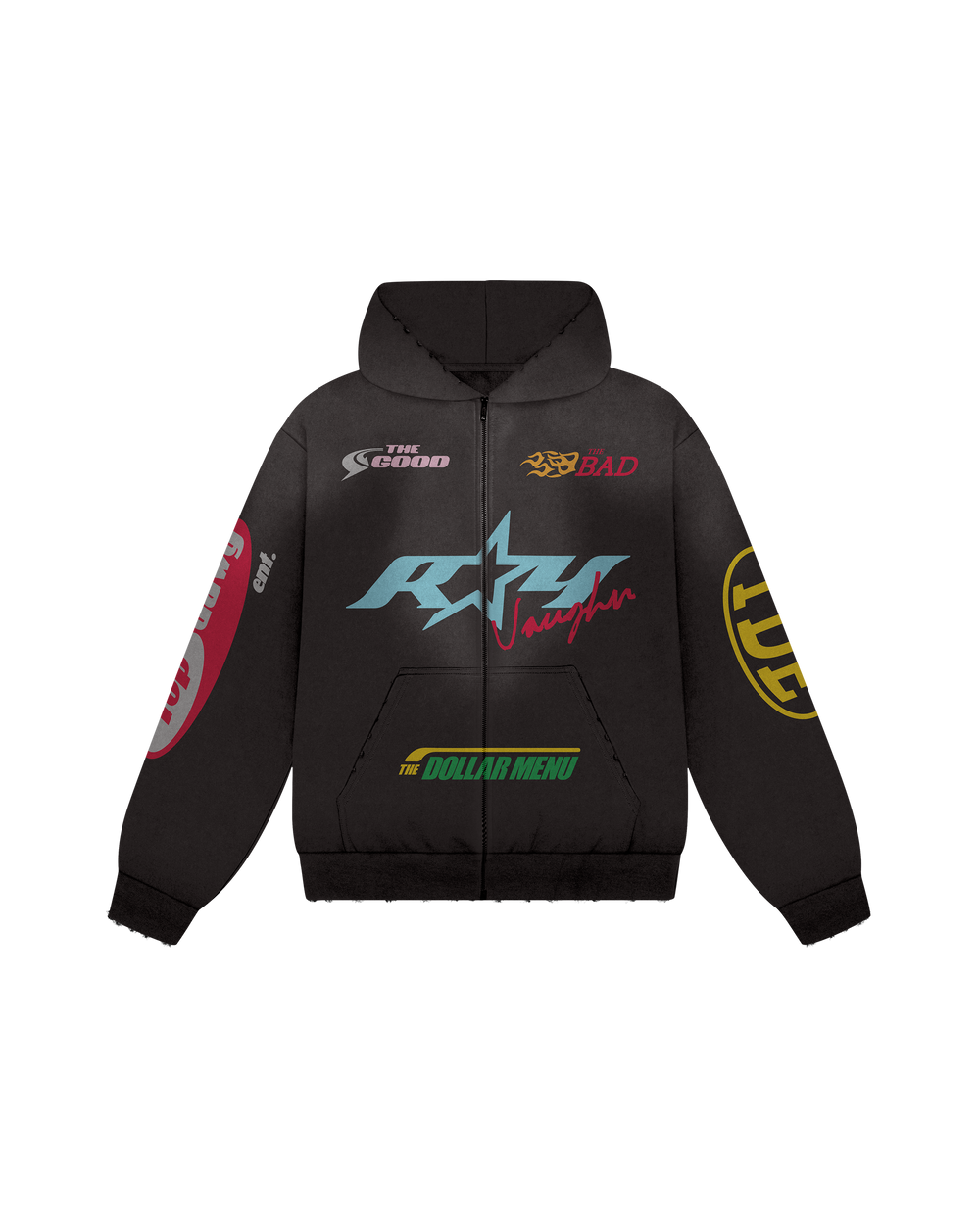 Ray Vaughn - Flockers Zip Hoodie