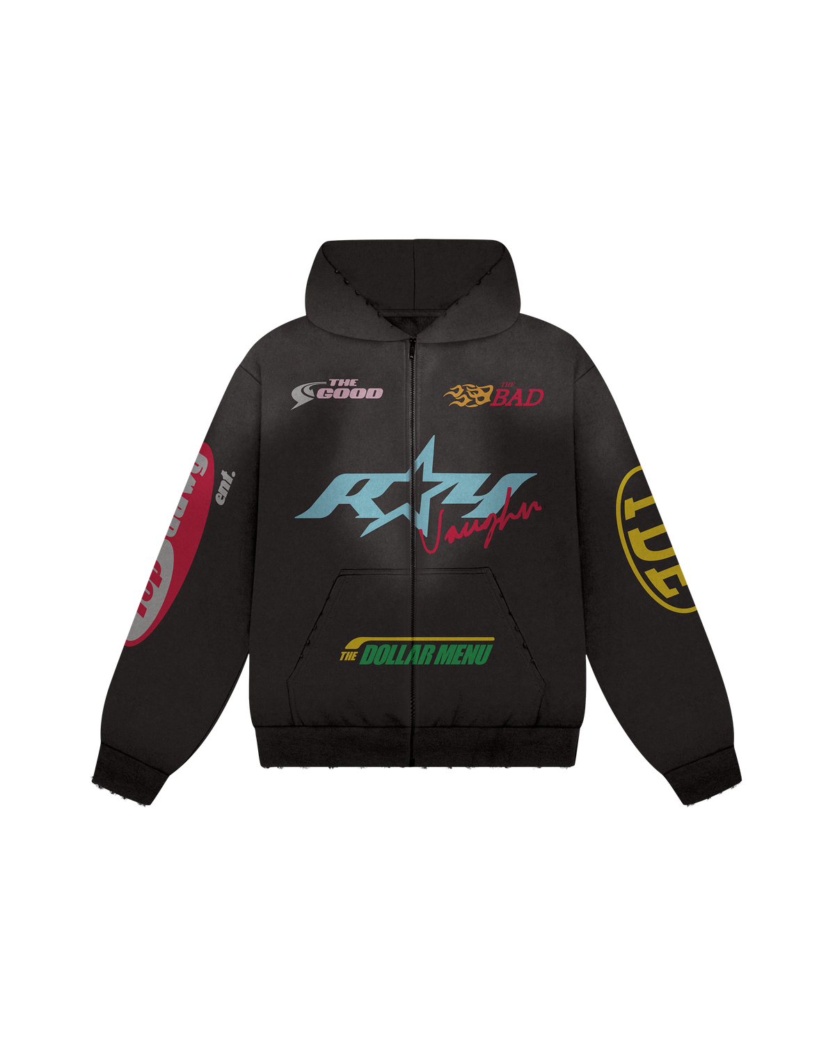 Ray Vaughn - Flockers Zip Hoodie