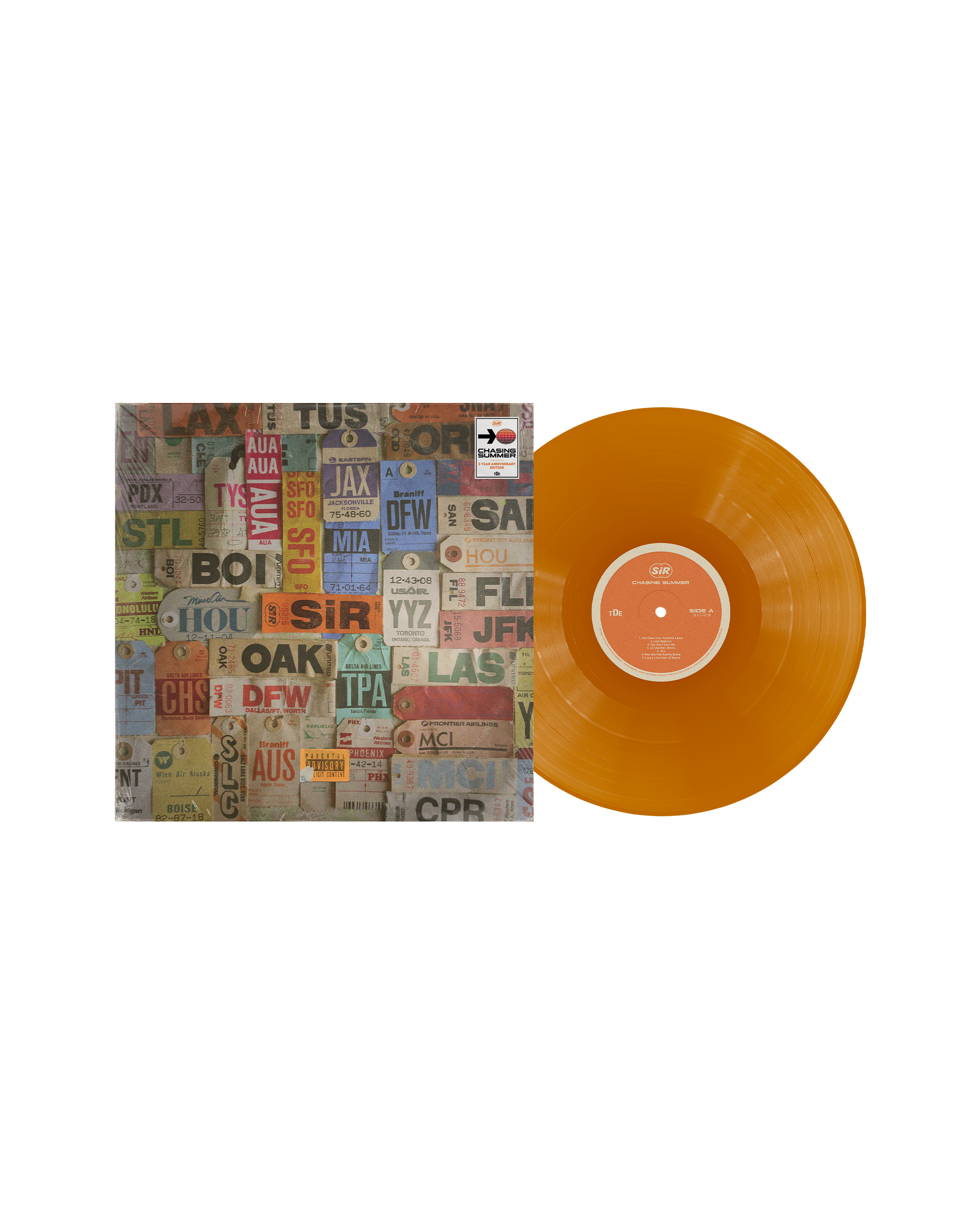SiR - Chasing Summer 5 Year Anniversary Album Vinyl – Top Dawg