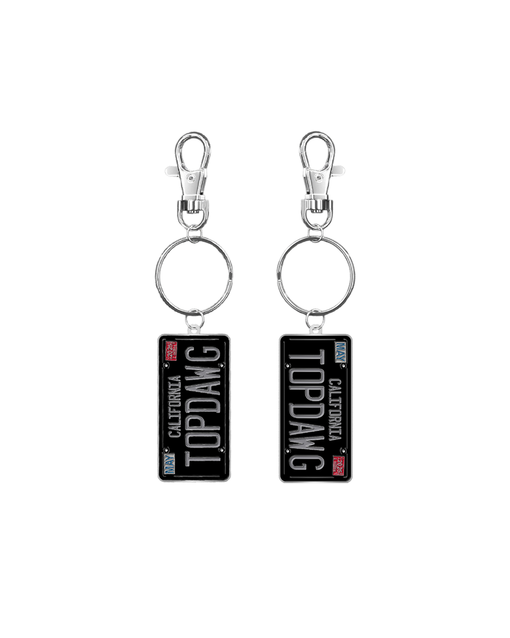 License Plate Keychain