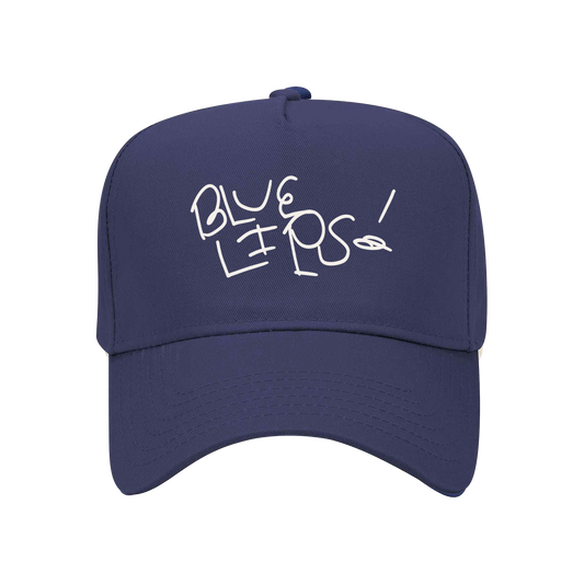 Blue Lip Logo Snapback Hat