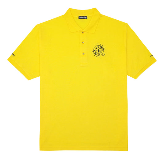 ScHoolboy Q x Malbon Golf Polo (Yellow)