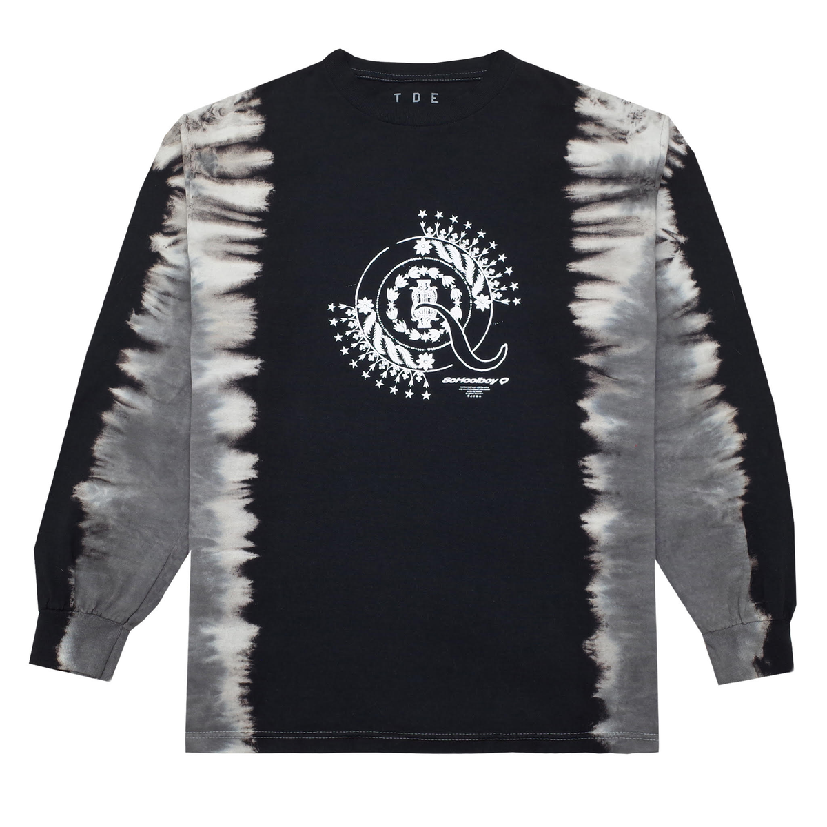 CrasH Talk Tie Dye L/S T-Shirt (Black) – Top Dawg Ent