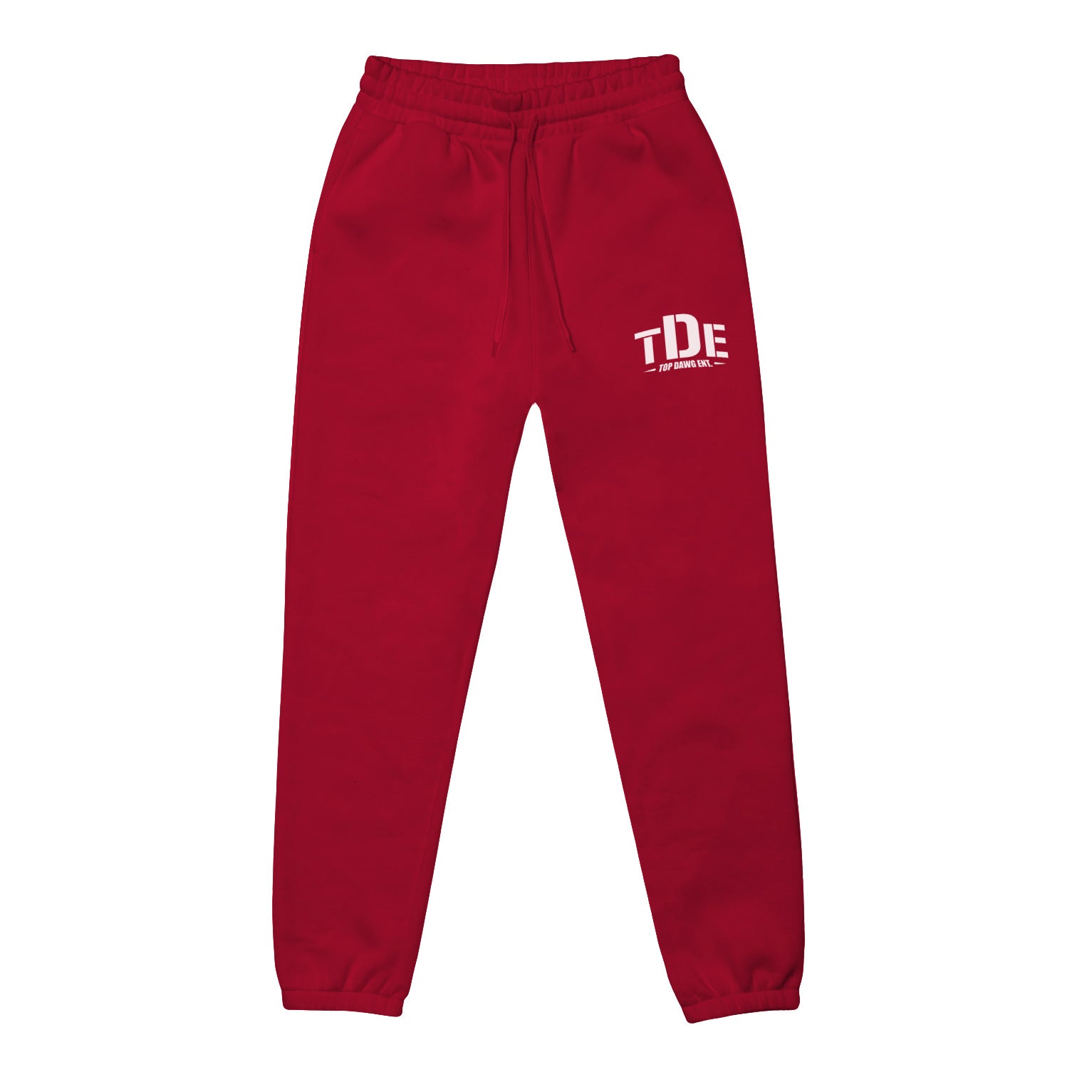 Original TDE Sweatpants (Red) – Top Dawg Entertainment