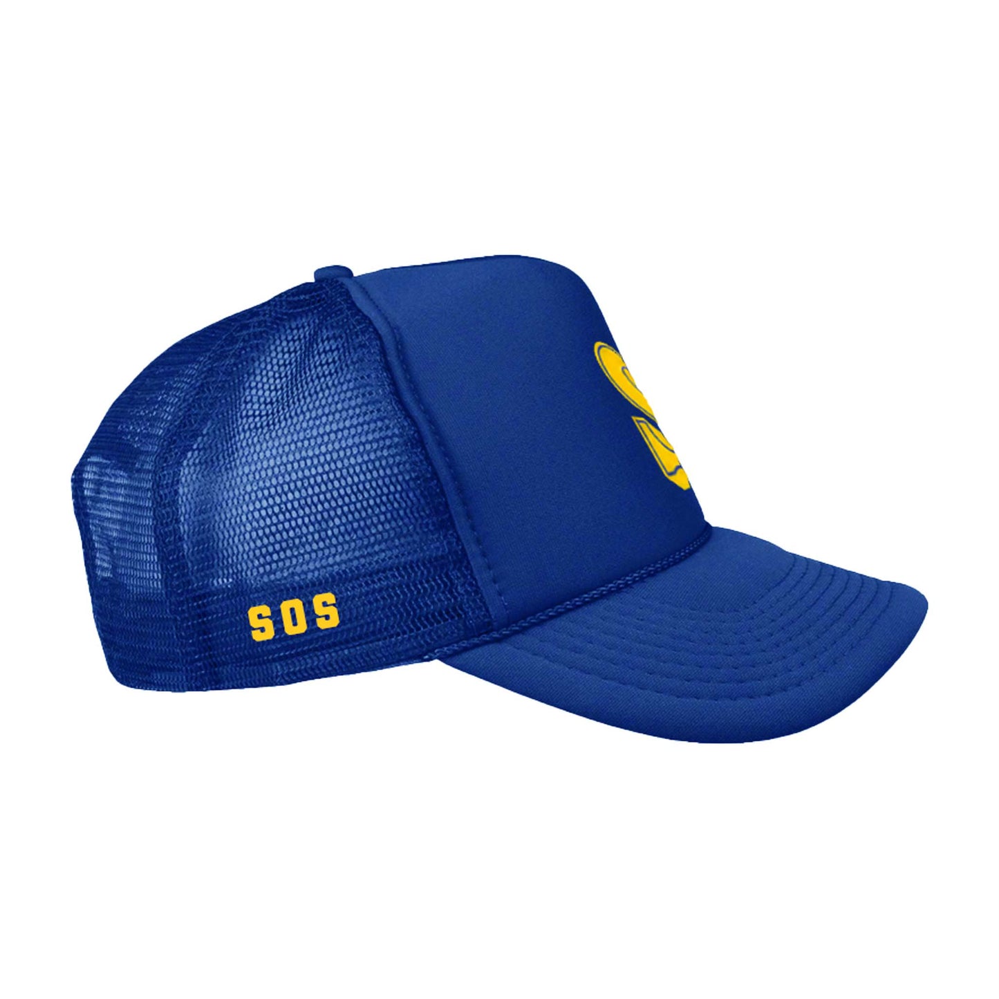 SZA SOS Trucker Hat (Blue)