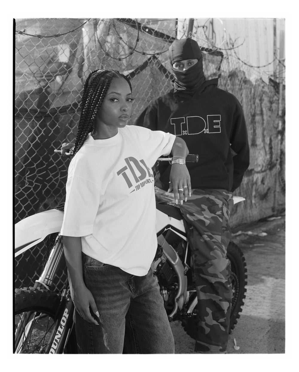 Block Logo Tee (Off-White)