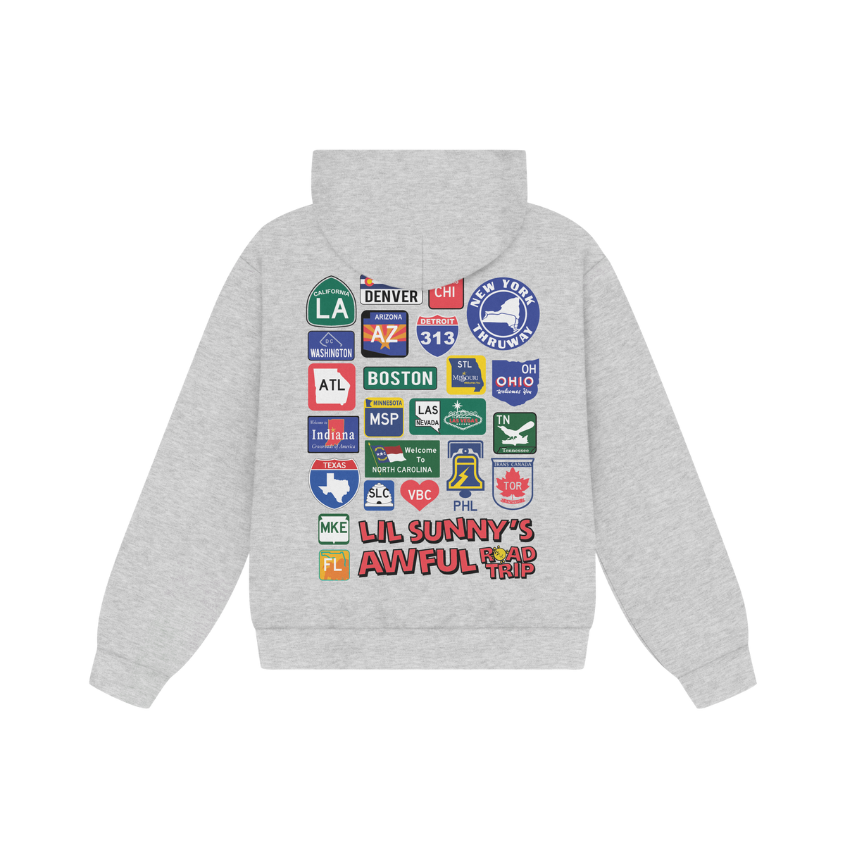 Isaiah Rashad - Awful Roadtrip Zip Hoodie