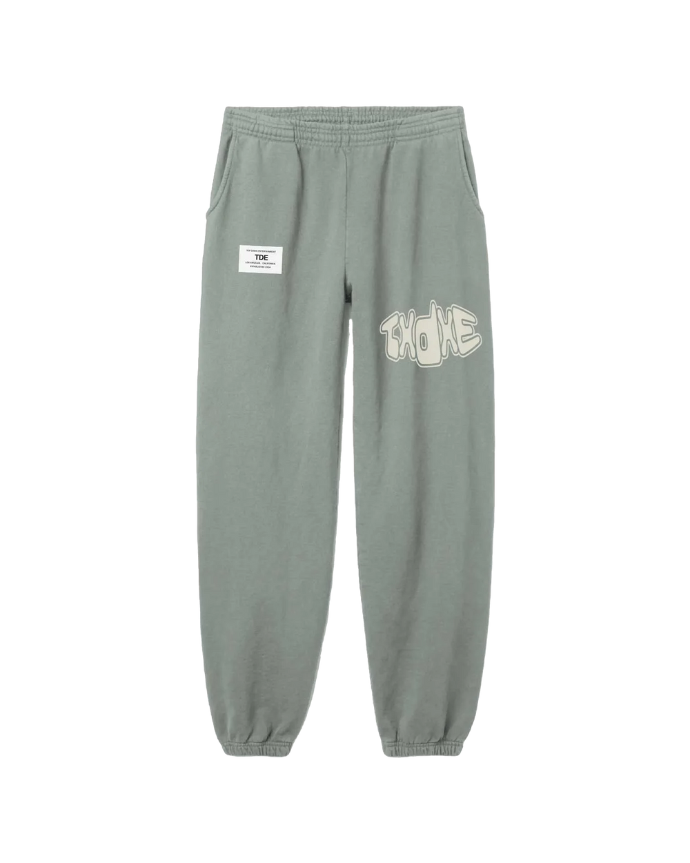 TXDXE Bubble Sweatpants (Sage Green) – Top Dawg Entertainment TXDXE Bubble Sweatpants (Sage Green) – Top Dawg Entertainment