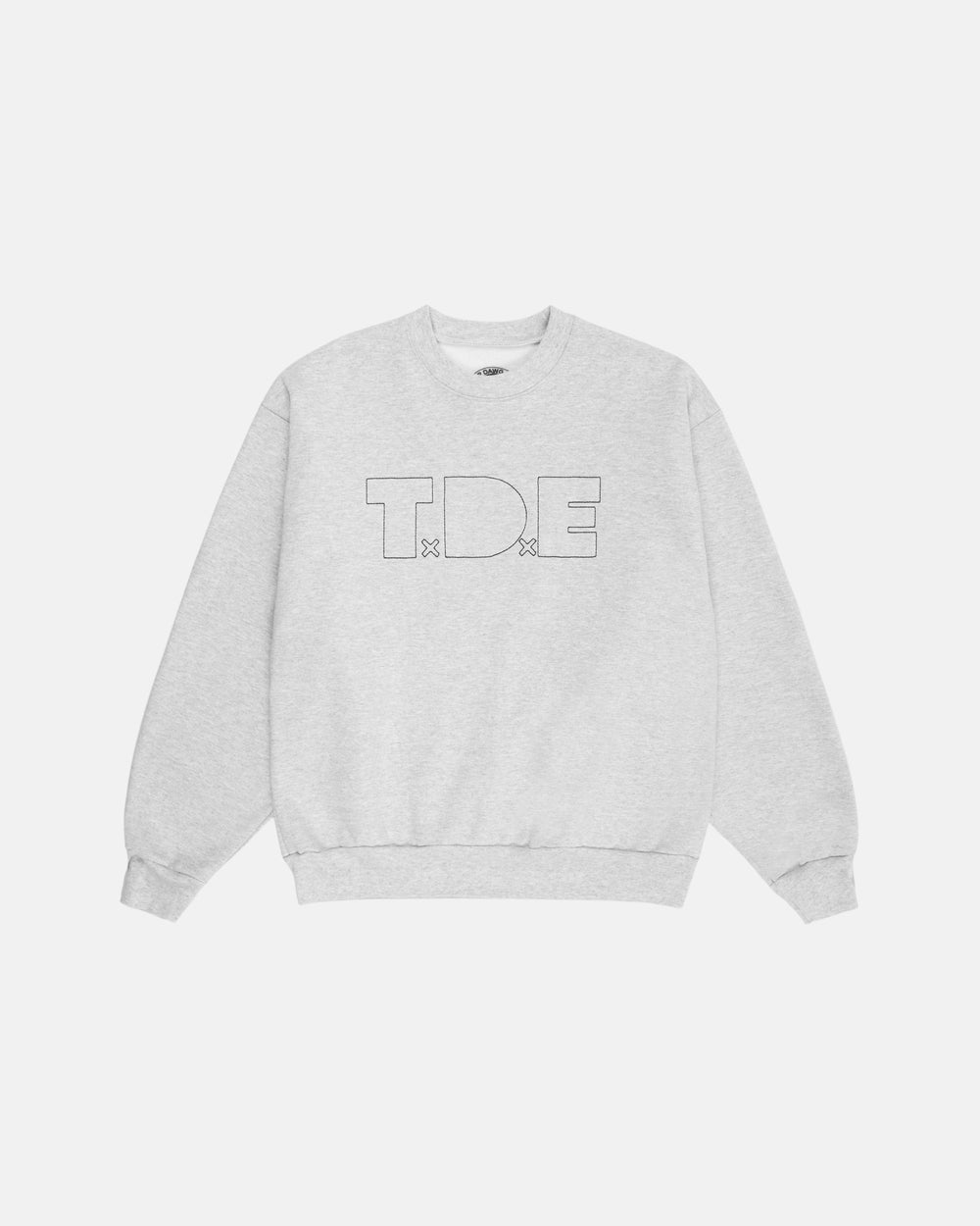TxDxE Outline Stitch Crew (Heather)