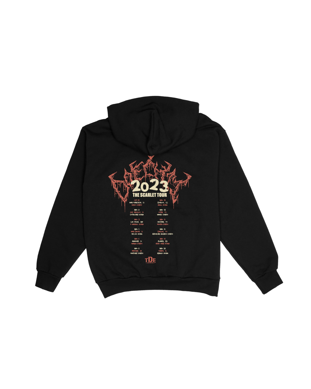 Doechii Scartlet Tour Hoodie