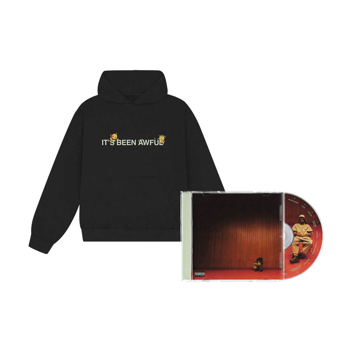 Isaiah Rashad - It's Been Awful CD Fan Pack