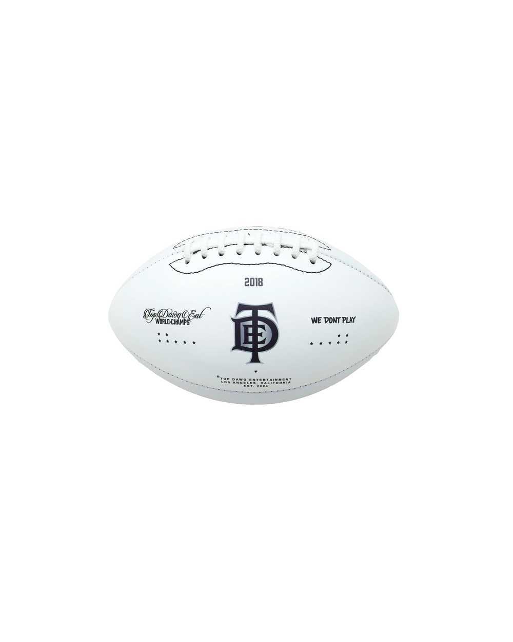 TDE x Wilson Championship Football (White)