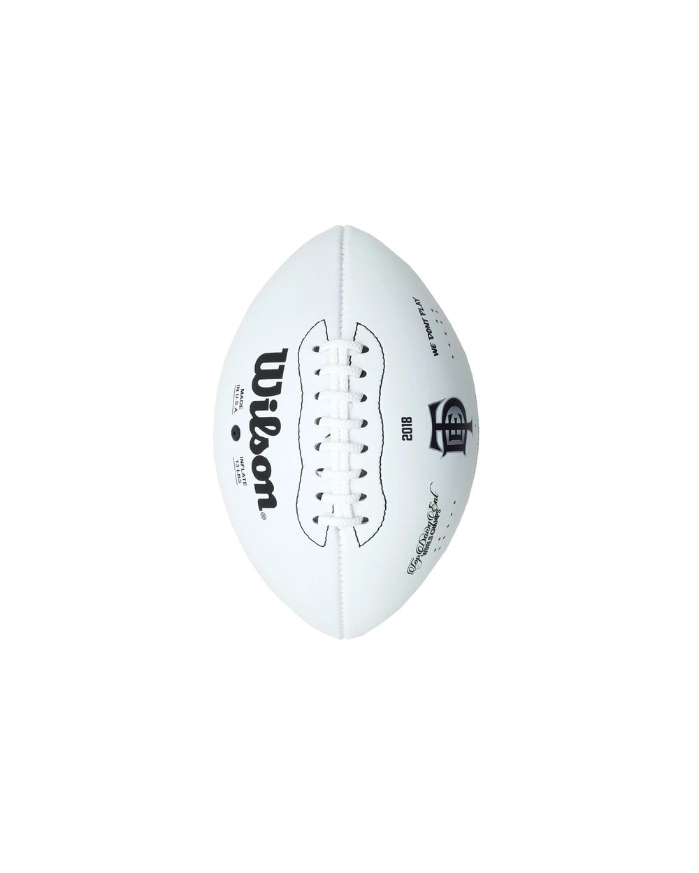 TDE x Wilson Championship Football (White)