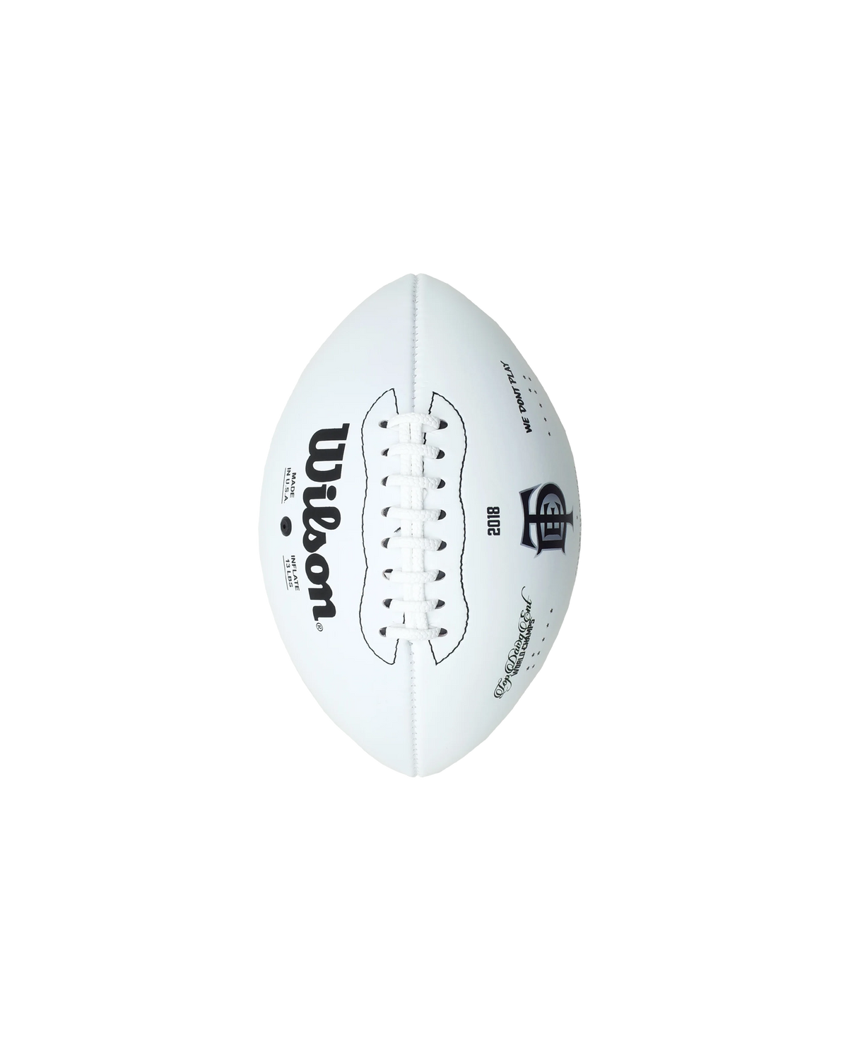 TDE x Wilson Championship Football (White)