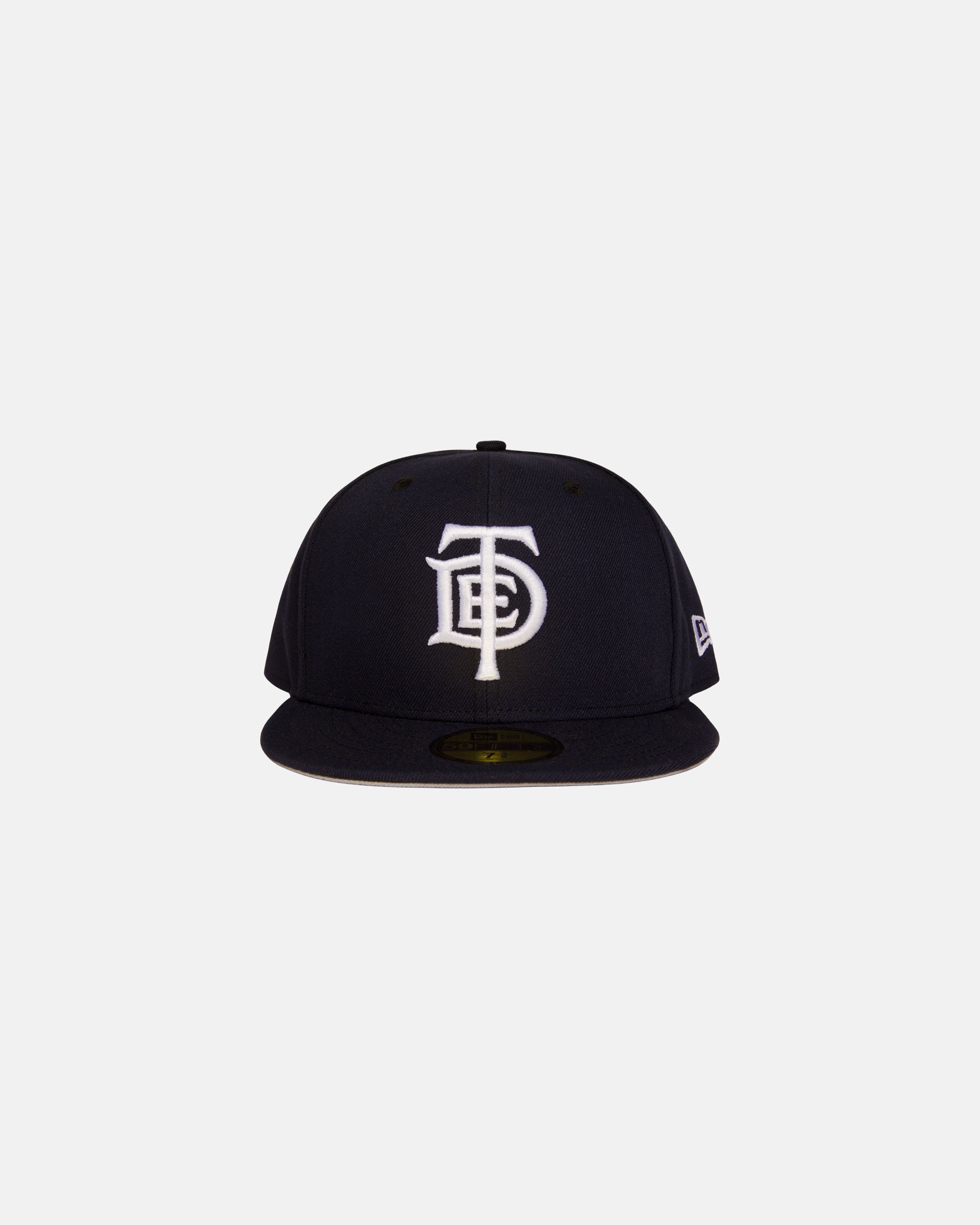 TDE x New Era 59FIFTY Fitted Interlock Logo (Navy) – Top Dawg