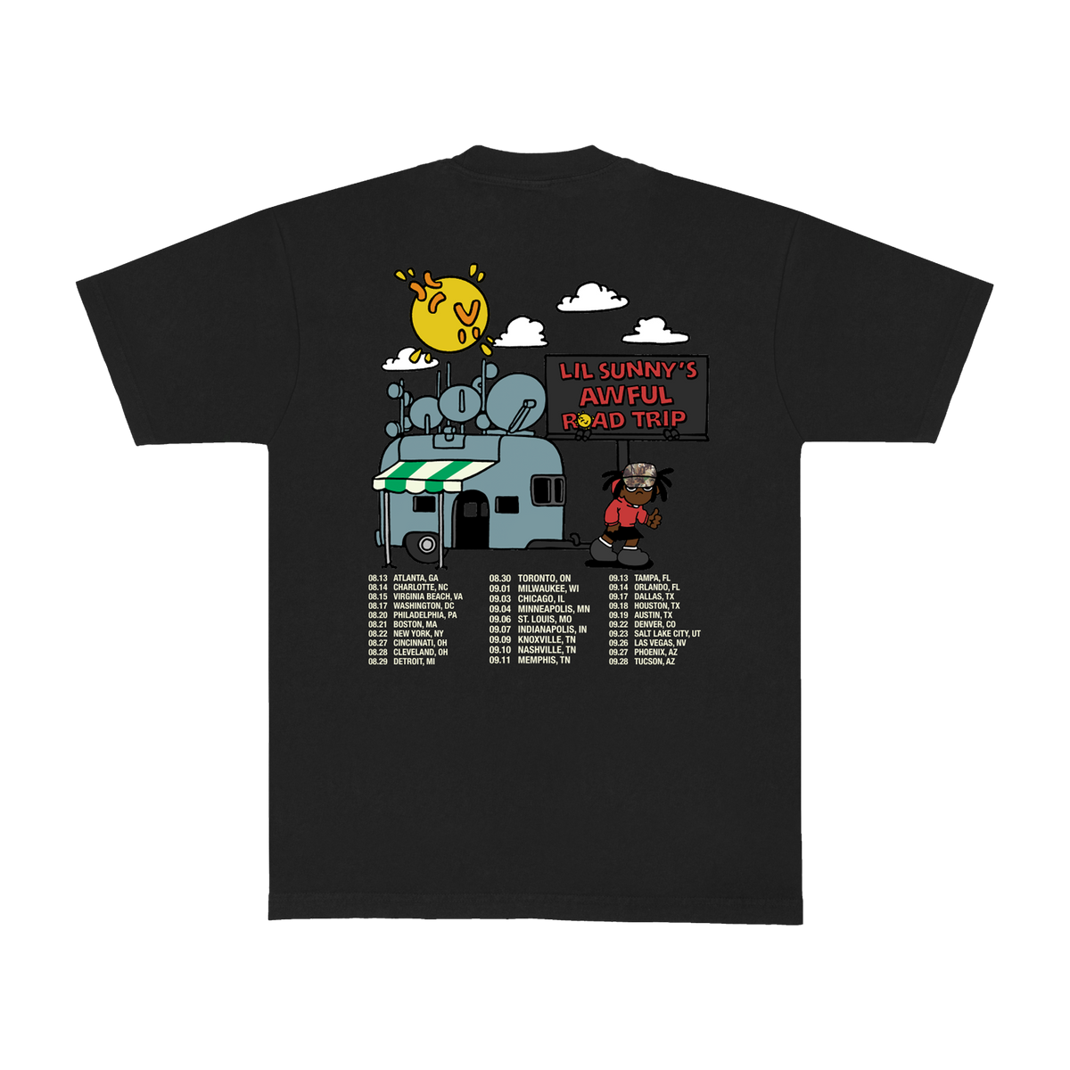 Isaiah Rashad - LS's Tour Tee