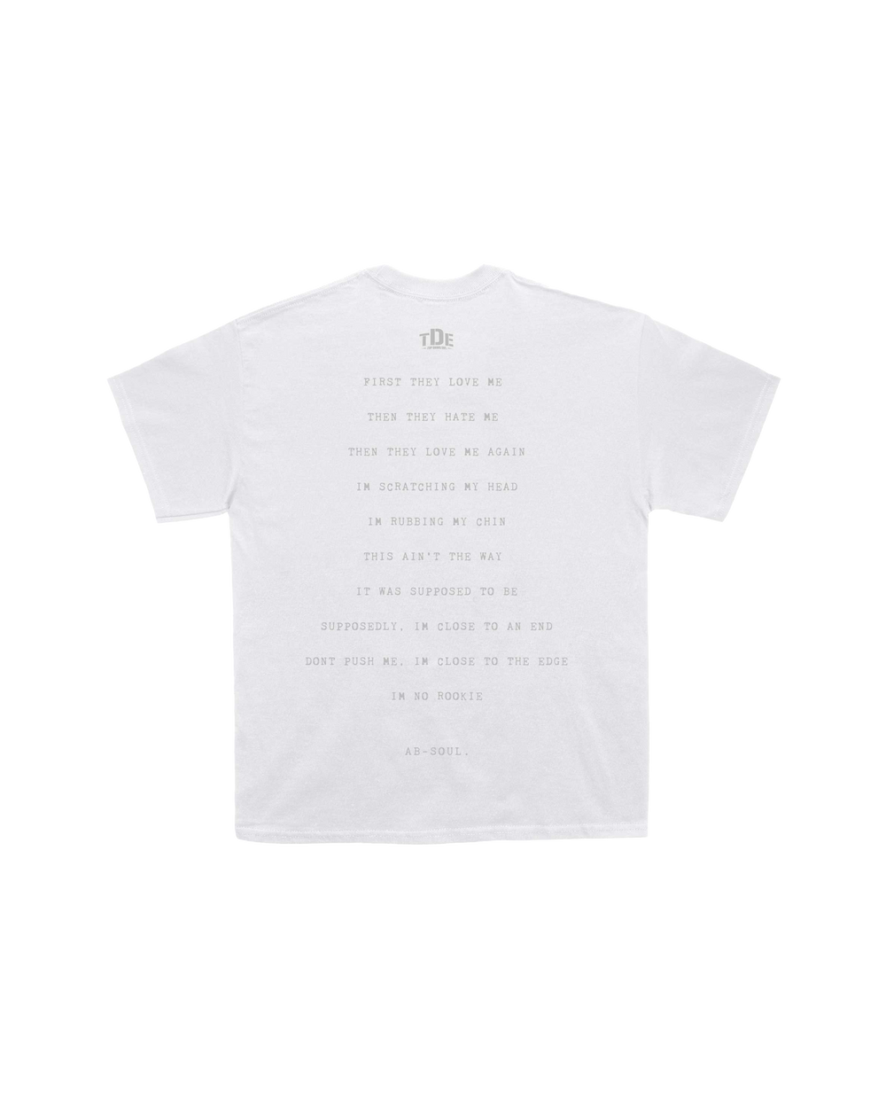 Ab-Soul - Message Tee (White)