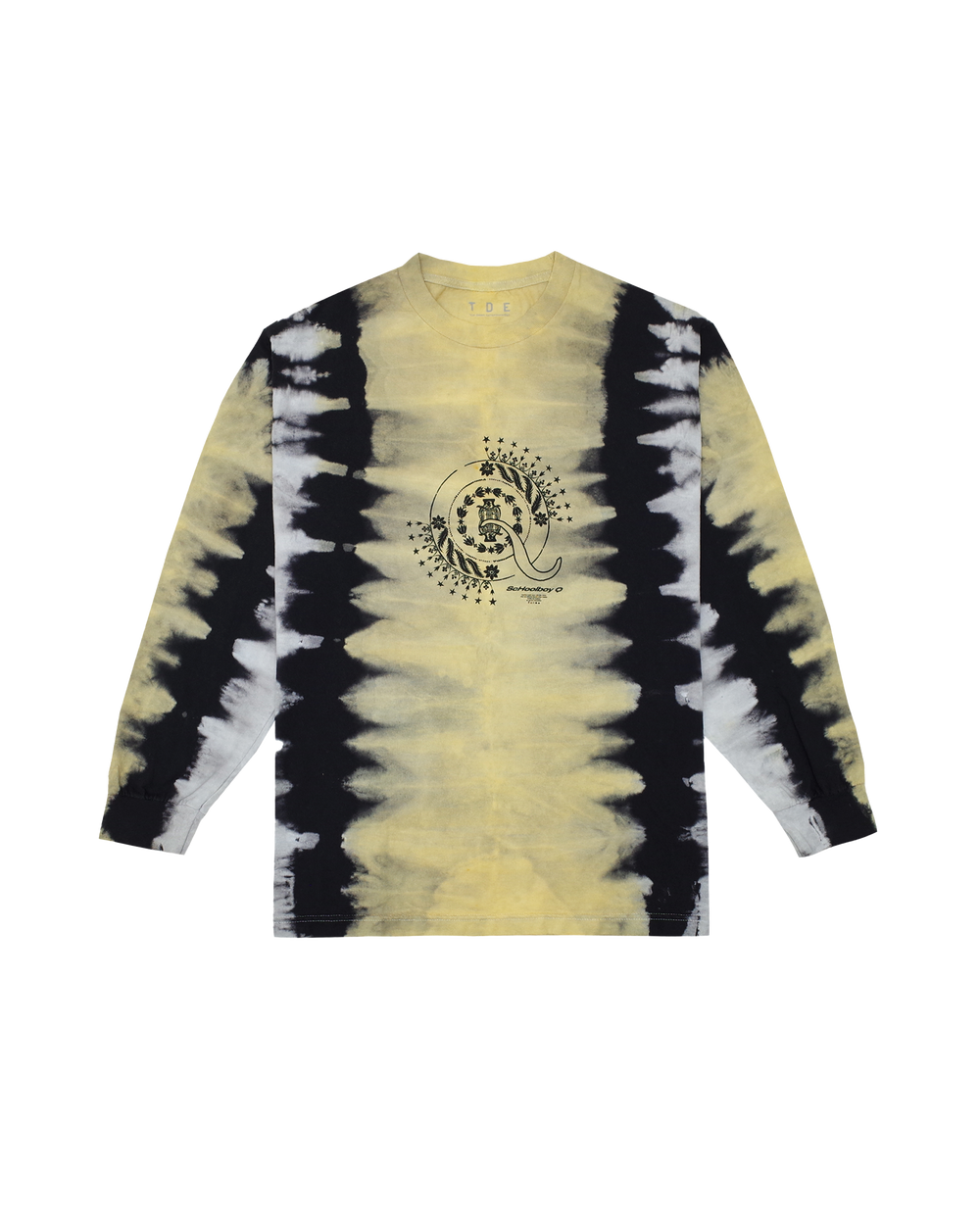 CrasH Talk Tie Dye L/S T-Shirt (Yellow)