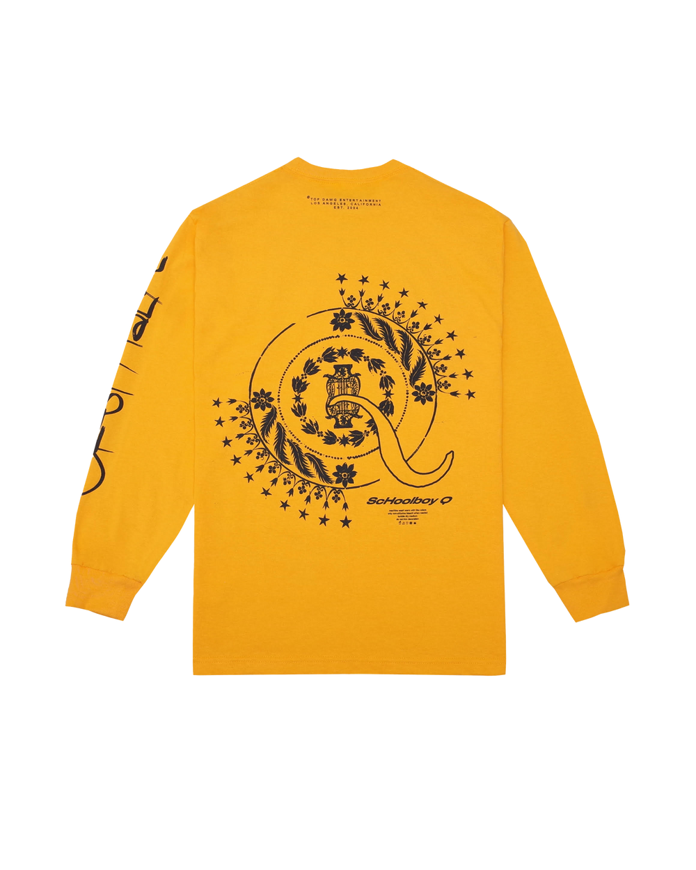 CrasH Talk L/S T-Shirt (Yellow)