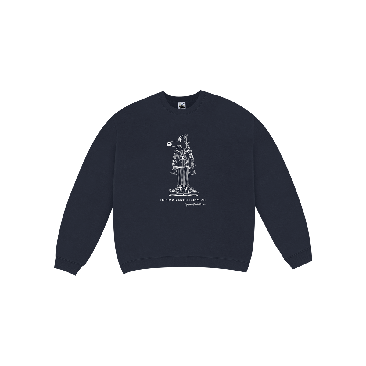 TDE x Steven Harrington - Mello Crewneck (Navy)