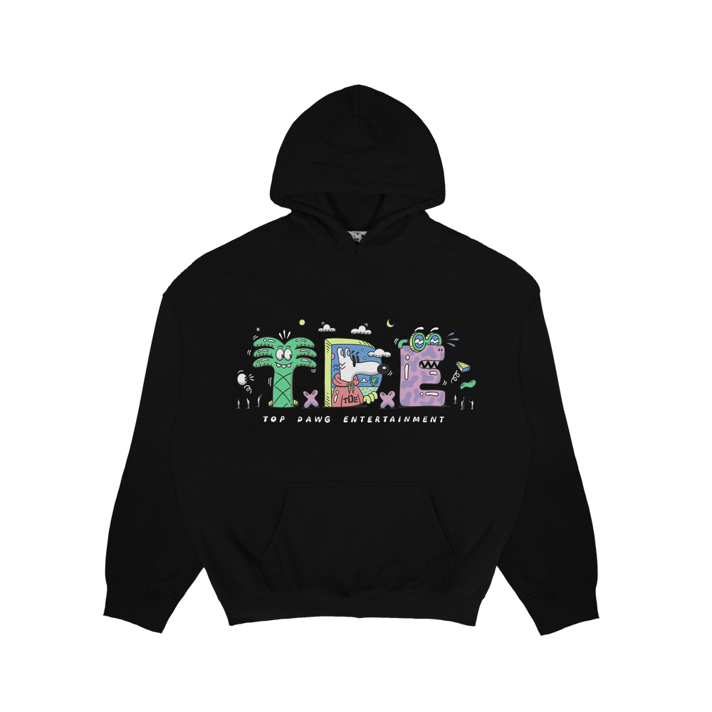 TDE x Steven Harrington - Hoodie (Black)