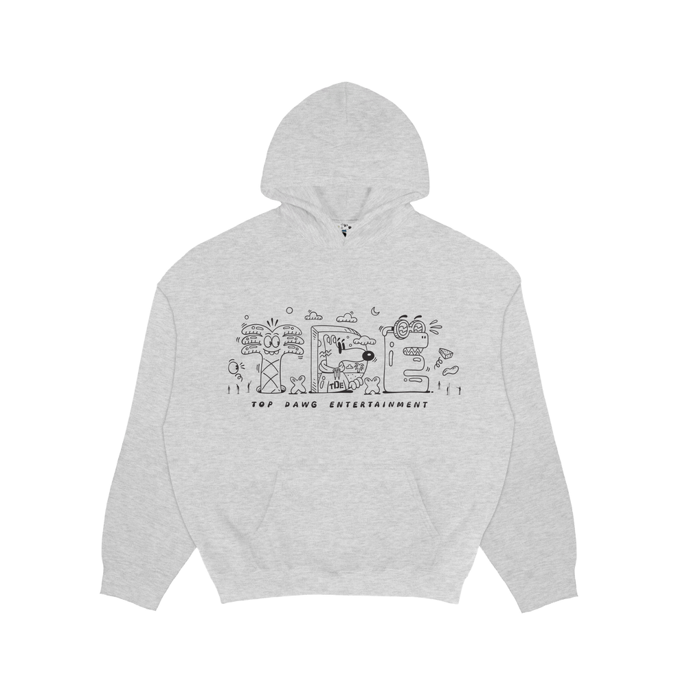 TDE x Steven Harrington - Hoodie (Heather)