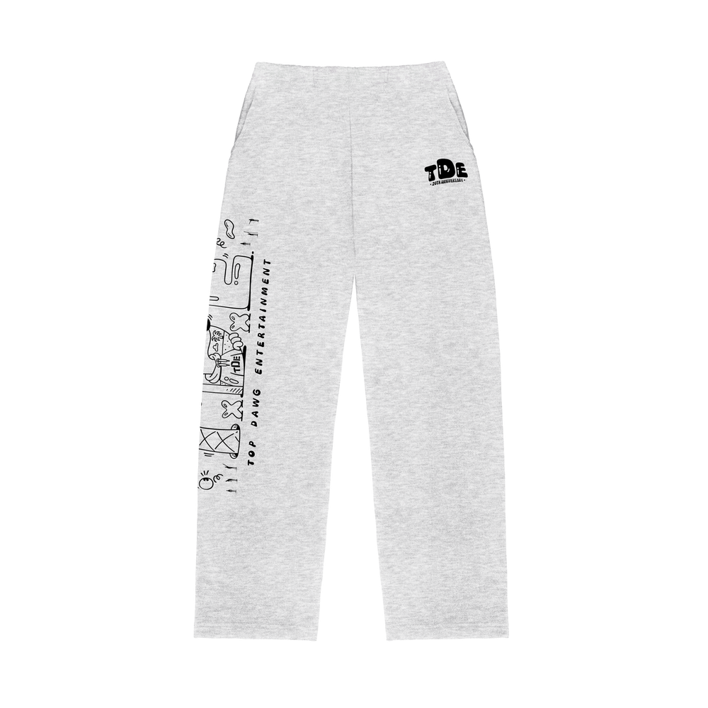 TDE x Steven Harrington - Sweat Pants (Heather)