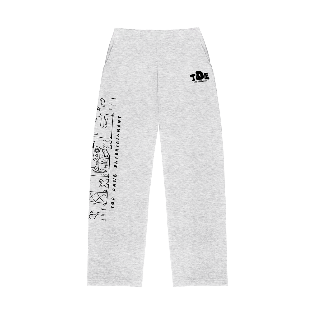 TDE x Steven Harrington - Sweat Pants (Heather)