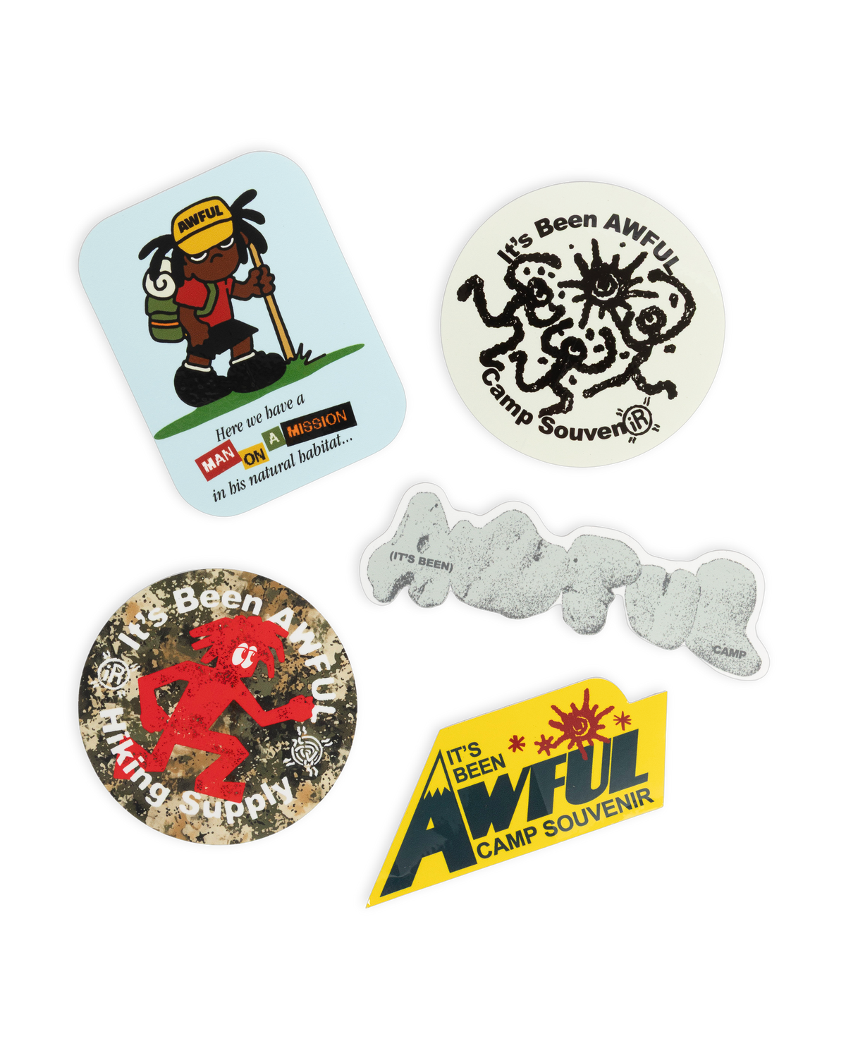 Isaiah Rashad - It's Been Awful Sticker Pack
