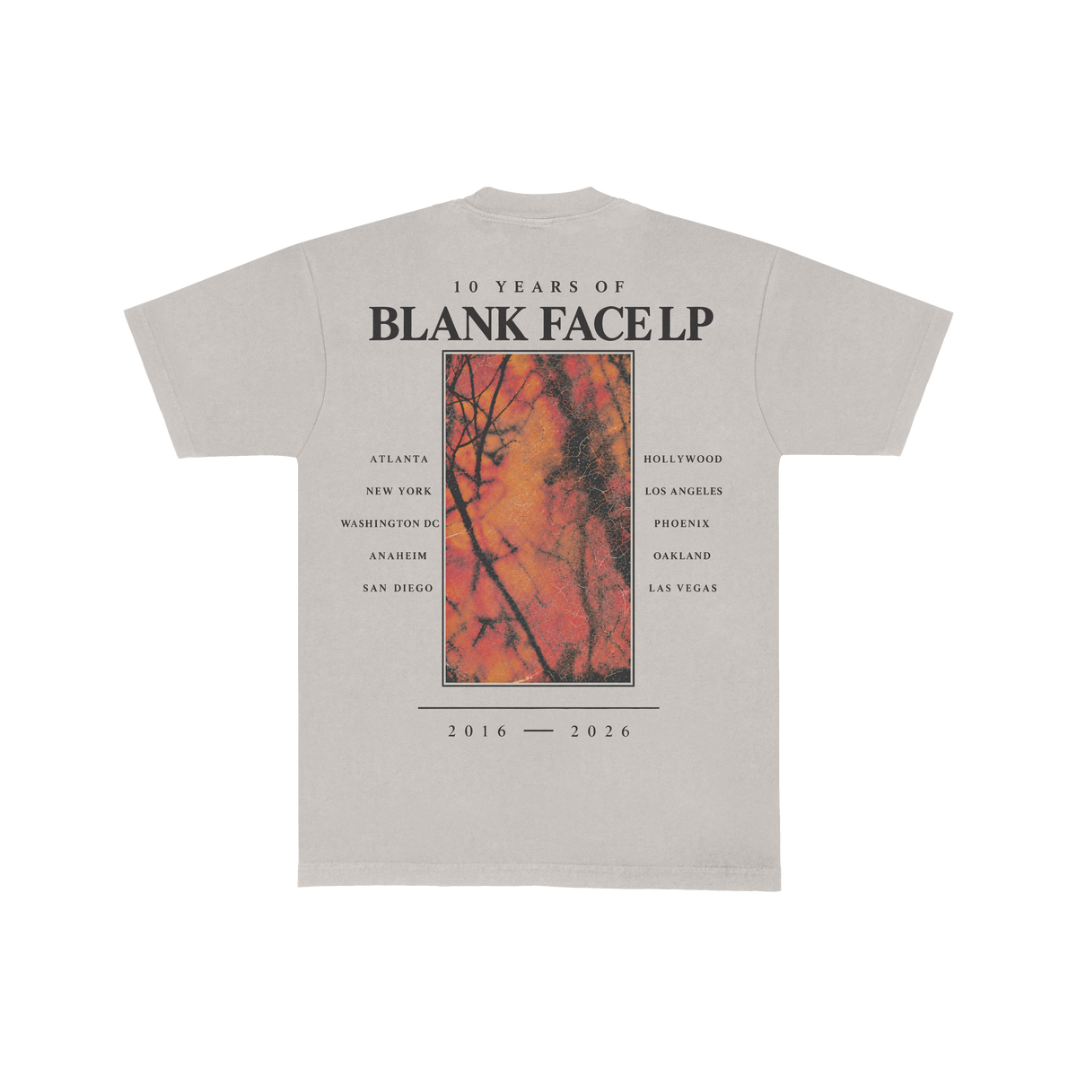 ScHoolboy Q - 10 Year Tour T-Shirt