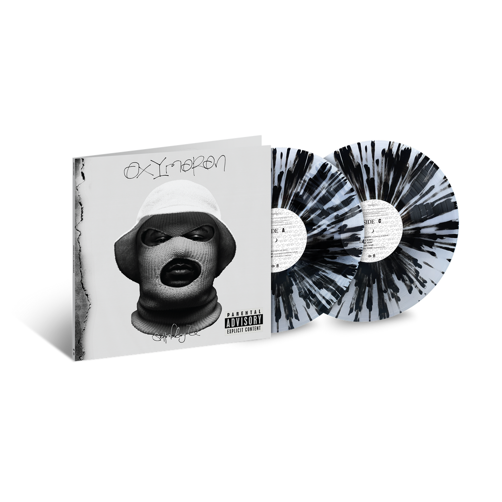 ScHoolboy Q - OXYMORON (LIMITED EDITION CLEAR AND BLACK SPLATTER 2LP)