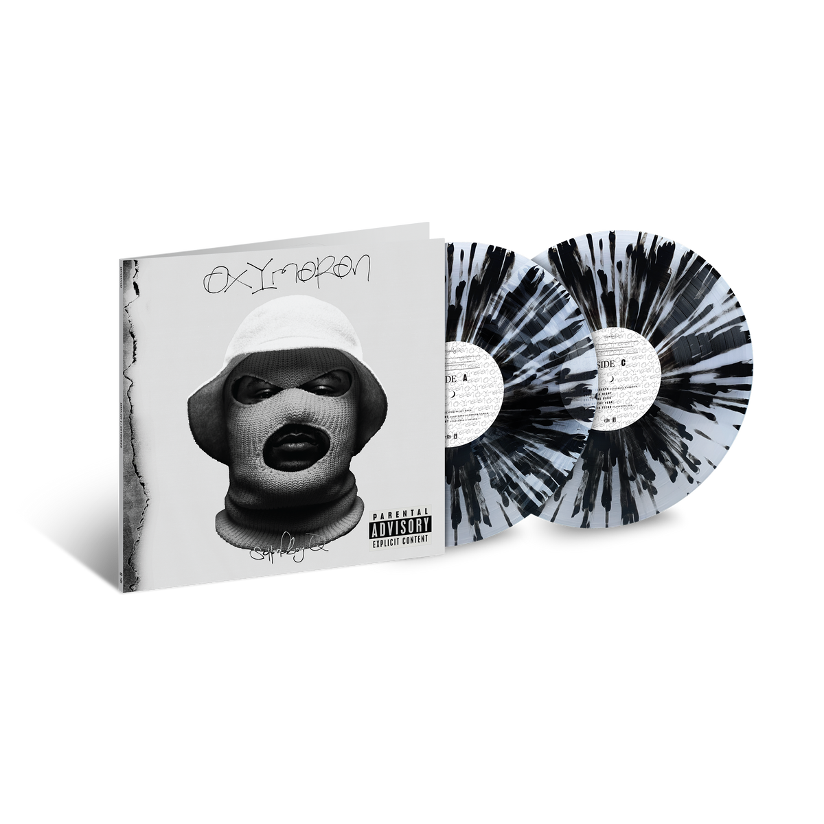 ScHoolboy Q - OXYMORON (LIMITED EDITION CLEAR AND BLACK SPLATTER 2LP)