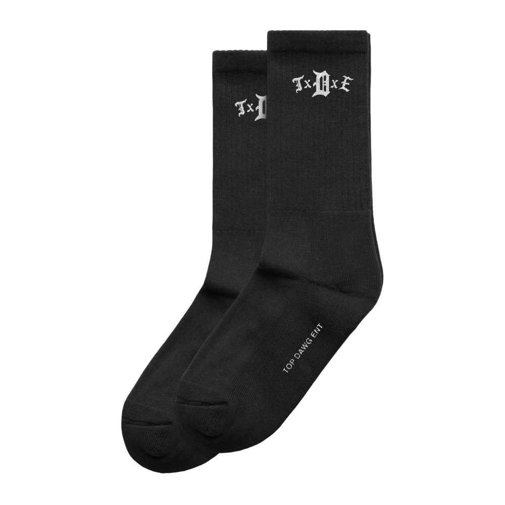 TxDxE New Classic Sock (Black)