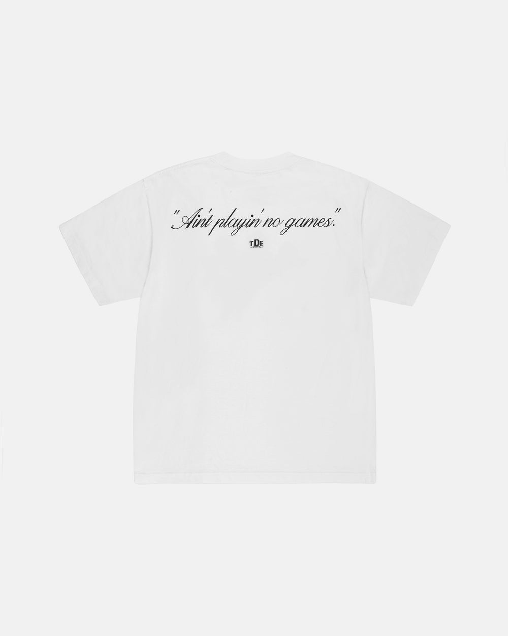 No Games Tee (White)