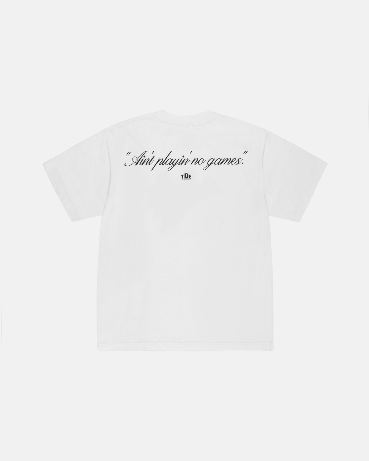 No Games Tee (White)