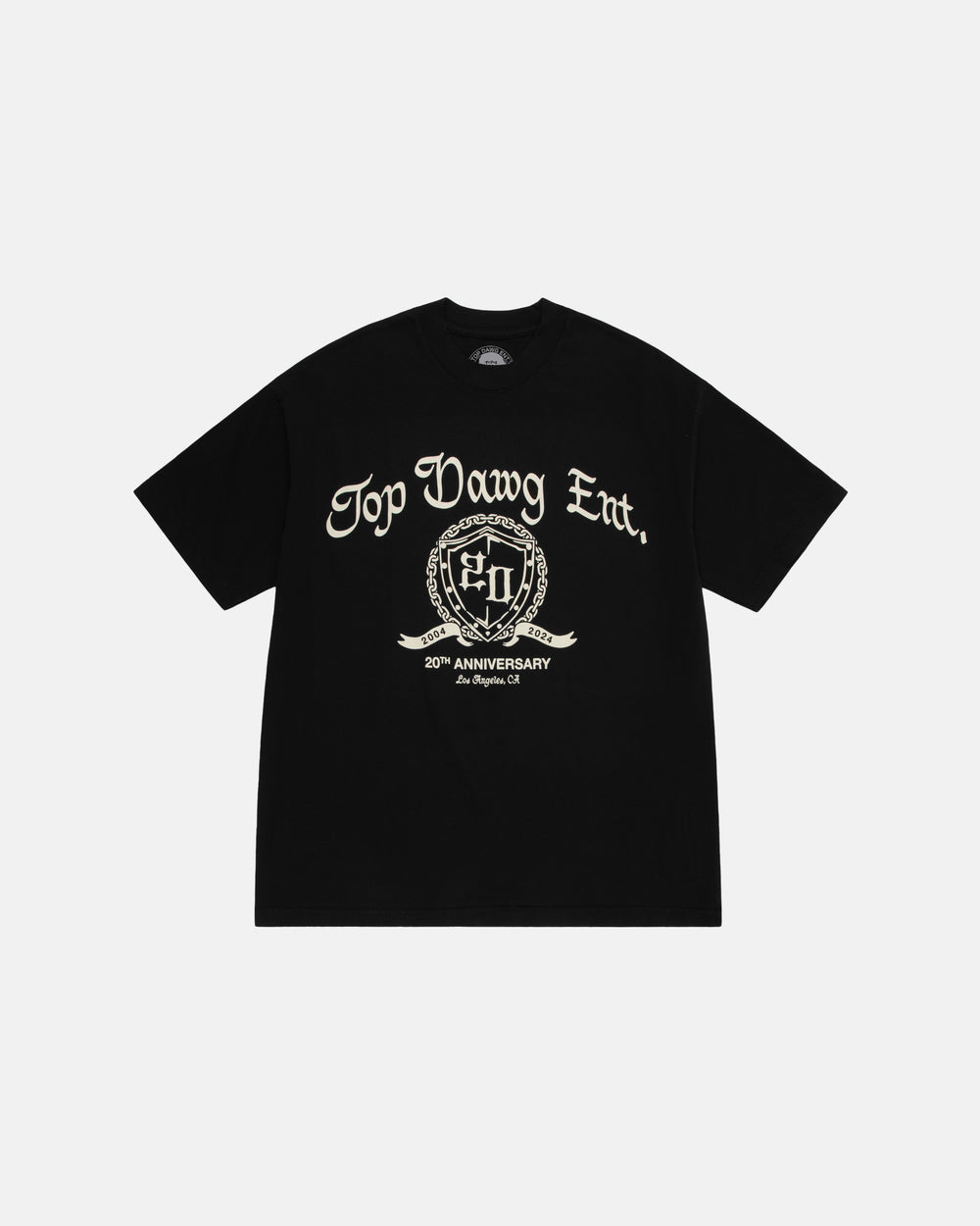 University Crest Tee (Black)