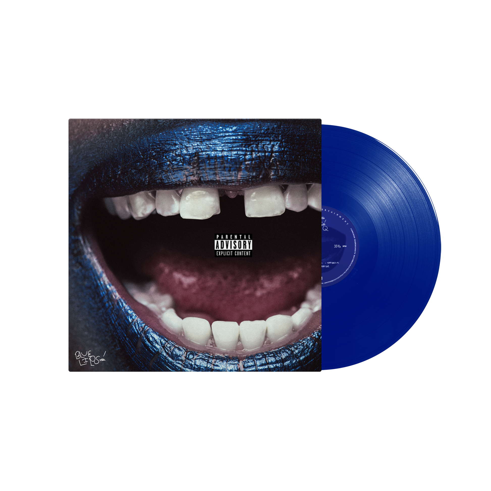 ScHoolboy Q Blue Lips Album Vinyl Top Dawg Entertainment