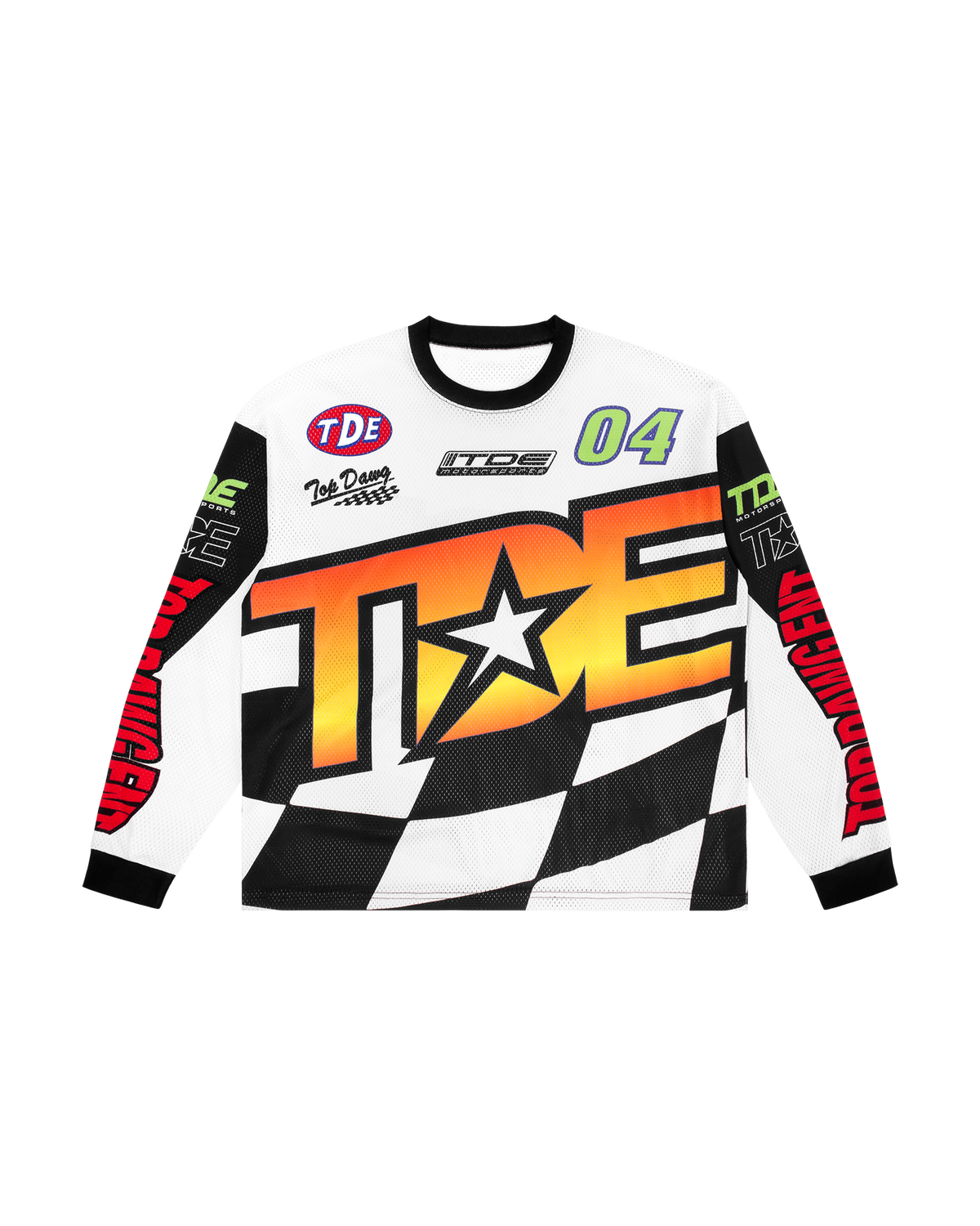 TDE Racing Moto Jersey – Top Dawg Entertainment TDE Racing Moto Jersey – Top Dawg Entertainment
