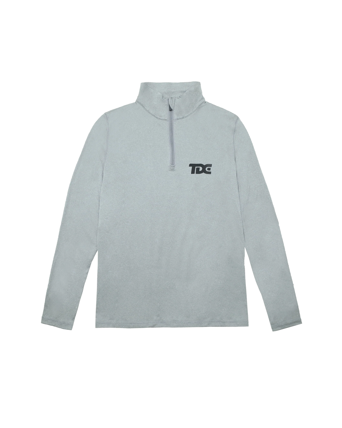 TDE New Classic Woman's Mockneck Sweatshirt (Grey)