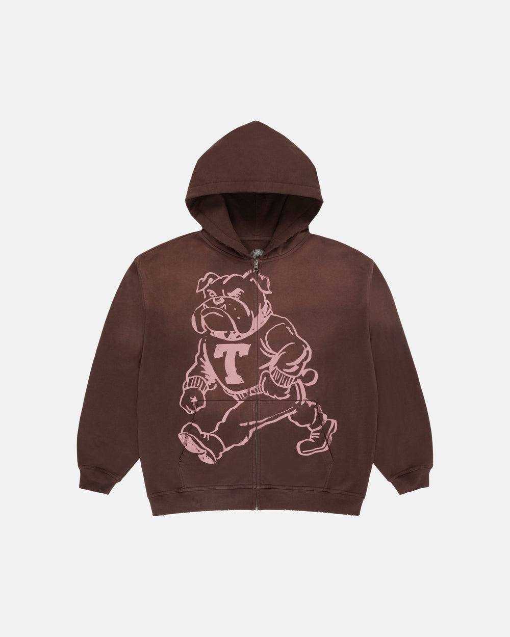 Faded Dawg Zip Hoodie