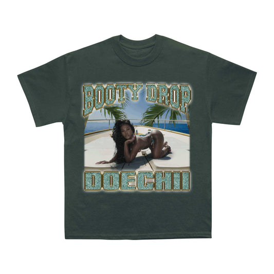 Doechii - Booty Drop Rap Tee (Green)