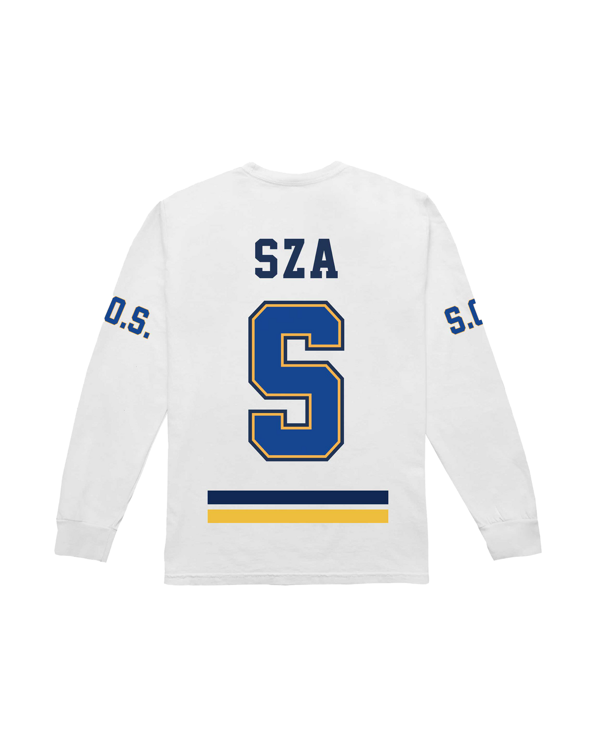 Sza - "S" Jersey T-Shirt (White)