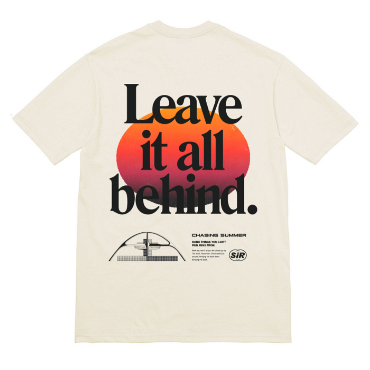 LEAVE IT ALL BEHIND S/S T-SHIRT (OFF WHITE)