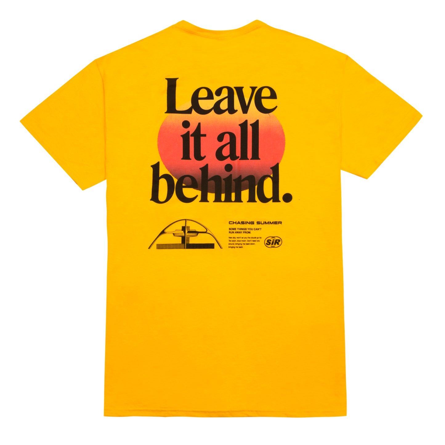 LEAVE IT ALL BEHIND S/S T-SHIRT (YELLOW)