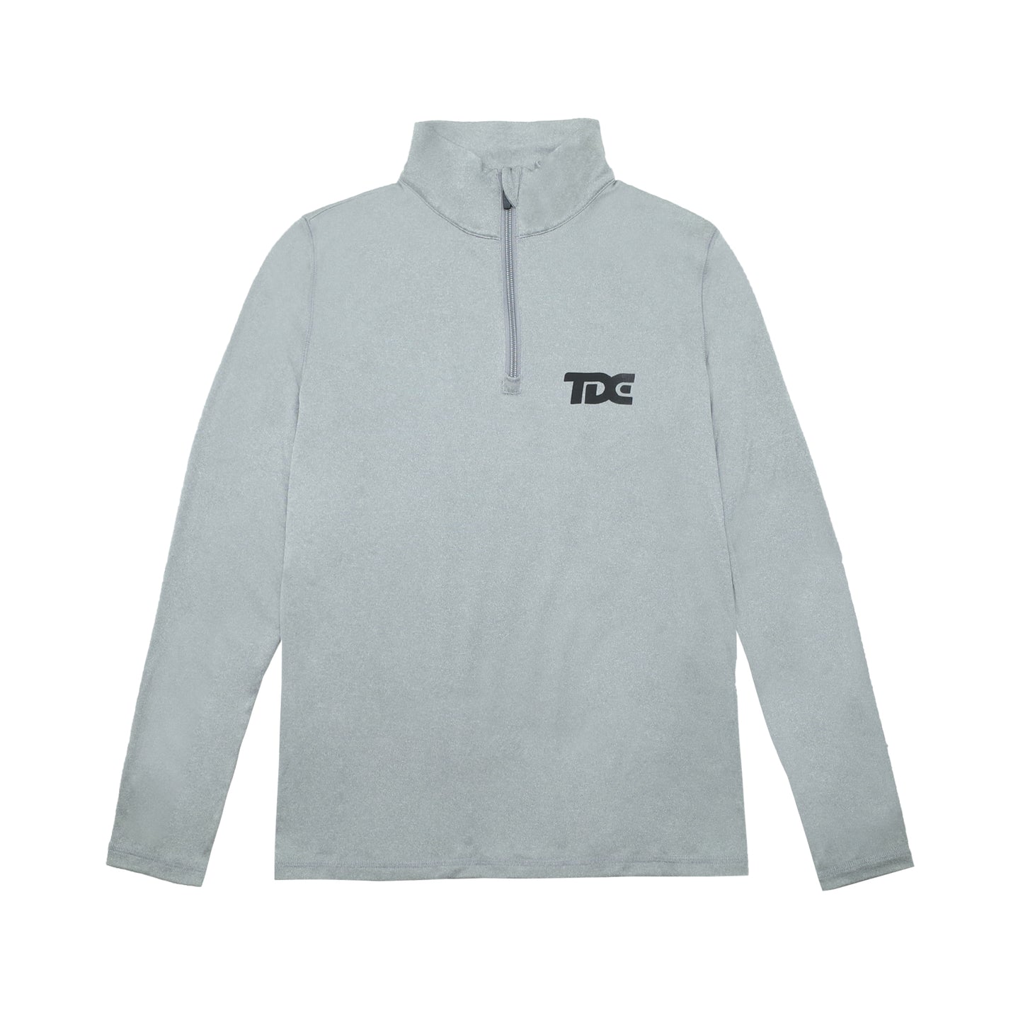TDE New Classic Woman's Mockneck Sweatshirt (Grey)